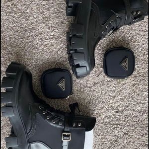 Prada Monolith Boots new without box